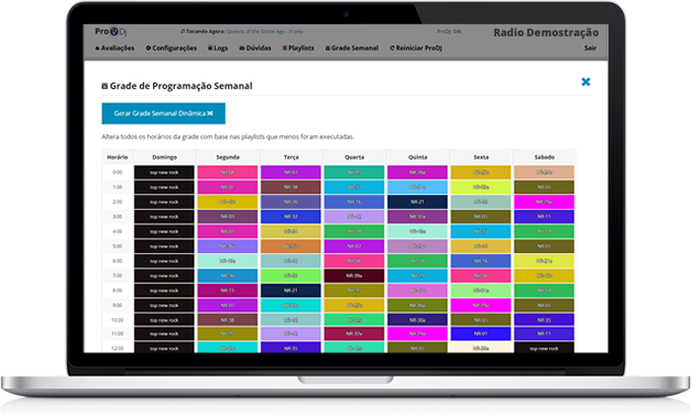 programação pro dj